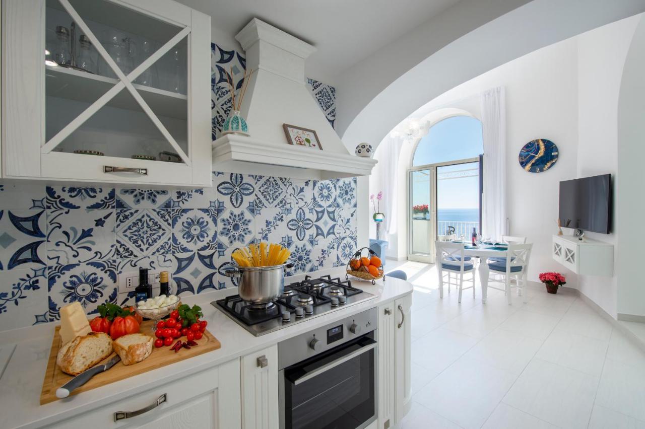 Casa Carmela Appartement Positano Buitenkant foto