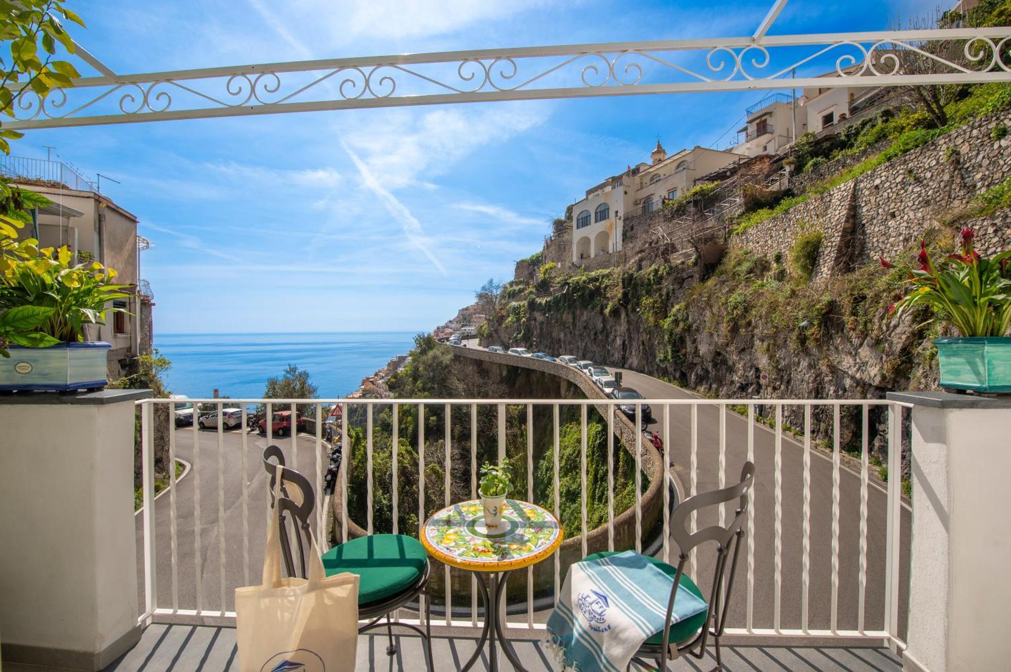 Casa Carmela Appartement Positano Buitenkant foto