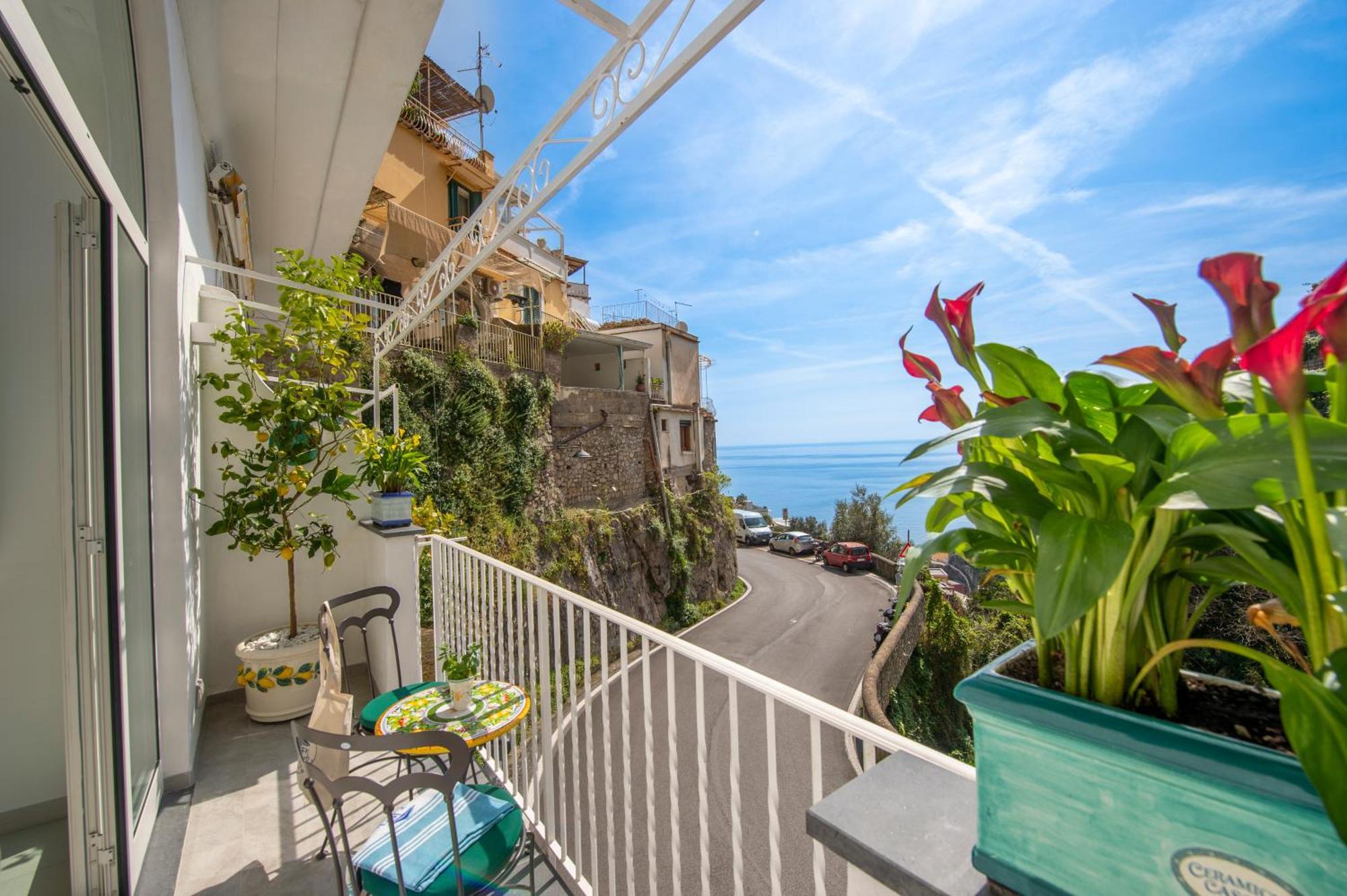 Casa Carmela Appartement Positano Buitenkant foto